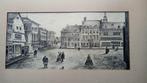 Tekening "Hasselt anno 1868" (Grote Markt), Antiek en Kunst, Ophalen