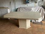 Travertin eettafel 180 x 90 x 74, Huis en Inrichting, Ophalen of Verzenden