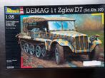 DEMAG 1t Zgkw D7 (Sd.Kfz.10), 1/35, Revell, Hobby en Vrije tijd, Modelbouw | Auto's en Voertuigen, Ophalen of Verzenden, Zo goed als nieuw