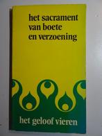 Josef Bommer Het sacrament van boete en verzoening Ongelezen, Christendom | Katholiek, M. de Leur, Ophalen of Verzenden, Zo goed als nieuw