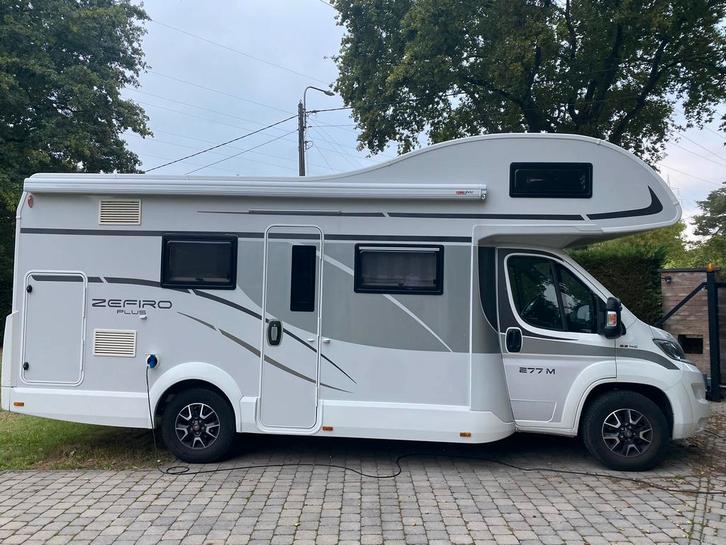 mobilhome rollerteam zefiro plus 277, Caravans en Kamperen, Mobilhomes, Particulier, meer dan 6, Alkoof, Fiat, Fiat, Diesel, Handgeschakeld