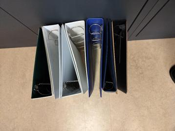 set van 7 ringfardes - brede rug - 4 ringen beschikbaar voor biedingen