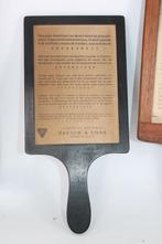Deux plaques de lecture ophtalmologiques, Antiquités & Art, Antiquités | Outils & Instruments, Enlèvement ou Envoi