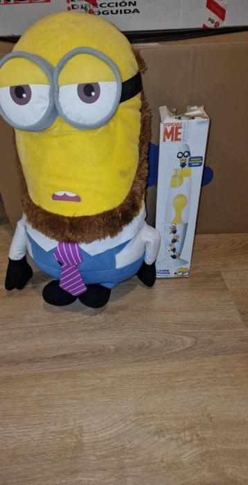 Minion Pluche + Lava lamp van Minions Nieuw !!! beschikbaar voor biedingen