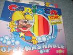 Carioca viltstift Jumbo Superwashable 12 stiften, Ophalen of Verzenden, Nieuw