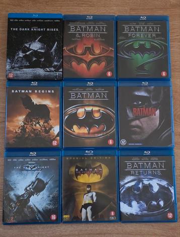 Batman 9 films blu ray beschikbaar voor biedingen
