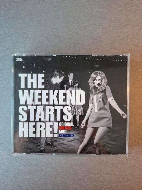 3cd box. The weekend starts here. 60's mod classics. EMI., Cd's en Dvd's, Cd's | Verzamelalbums, Zo goed als nieuw, Ophalen of Verzenden