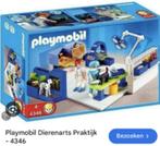 Playmobil dierenarts praktijk (4346), Ophalen, Zo goed als nieuw, Complete set