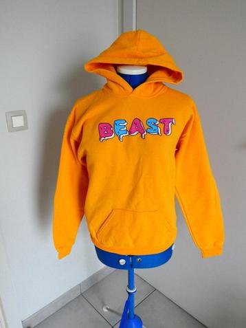 Gele sweater Mr Beast - maat 164 disponible aux enchères