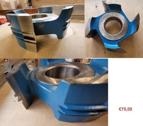 Diverse freeskoppen + langgatboren, Doe-het-zelf en Bouw, Gereedschap | Machine-onderdelen en Toebehoren, Gebruikt, Ophalen of Verzenden