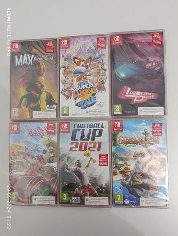 Ongeopend Nintendo switch games