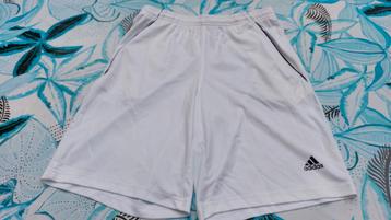 Tennisshort wit.  14 jaar.  beschikbaar voor biedingen