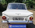 Ford Cortina Consul MK1 sedan - 1964 | Route 66 Auctions, Auto's, 4 deurs, Stof, Wit, Bedrijf