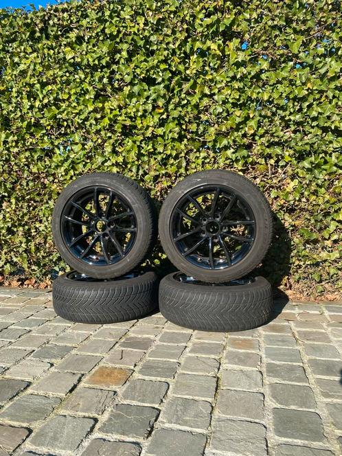 4x velgen met band passend op bmw 1 serie, Auto-onderdelen, Banden en Velgen, Banden en Velgen, Winterbanden, 16 inch, 185 mm