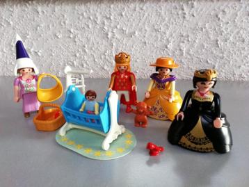 Playmobil prinsessen met spinnewiel en prins beschikbaar voor biedingen