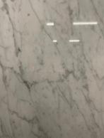 Grote CARRARA, Witte Marmeren plaat 228 X 28 CM NIEUW, Ophalen, Nieuw, Overige materialen, 20 tot 50 mm
