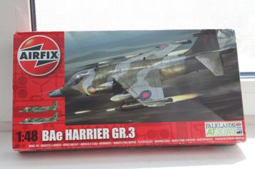 MODELBOUW BAE HARRIER  GR.3 1/48 beschikbaar voor biedingen