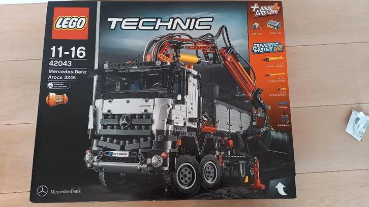 Lego Technic Mercedes benz Arocs 42043, Kinderen en Baby's, Speelgoed | Duplo en Lego, Nieuw, Lego, Complete set, Ophalen of Verzenden