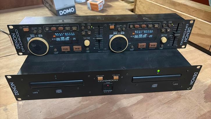 Denon DN-D4000 cd/mp3, Muziek en Instrumenten, Dj-sets en Draaitafels, Gebruikt, Dj-set, Denon, Ophalen