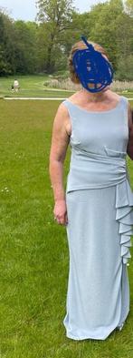 Kleed, Kleding | Dames, Jurken, Blauw, Zo goed als nieuw, Onder de knie, Ophalen