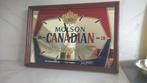 Vintage  : Molson Canadian Beer spiegelklok - jaren '80, Antiek en Kunst, Ophalen of Verzenden