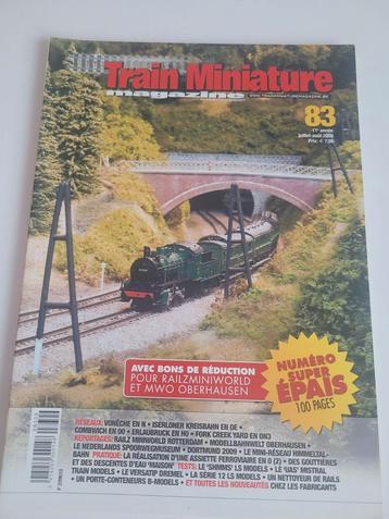 Train Miniature Magazine juillet - août 2009 - N 108, Enlèvement ou Envoi, Comme neuf, Train, Livre ou Revue