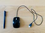 Mini souris d'ordinateur noire, Souris, Filaire, Utilisé, Enlèvement ou Envoi