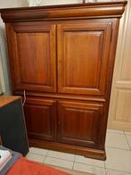 TV-kast in kerselaar hout (merk Aurora), Huis en Inrichting, Ophalen, Gebruikt, Klassiek, 120 tot 170 cm