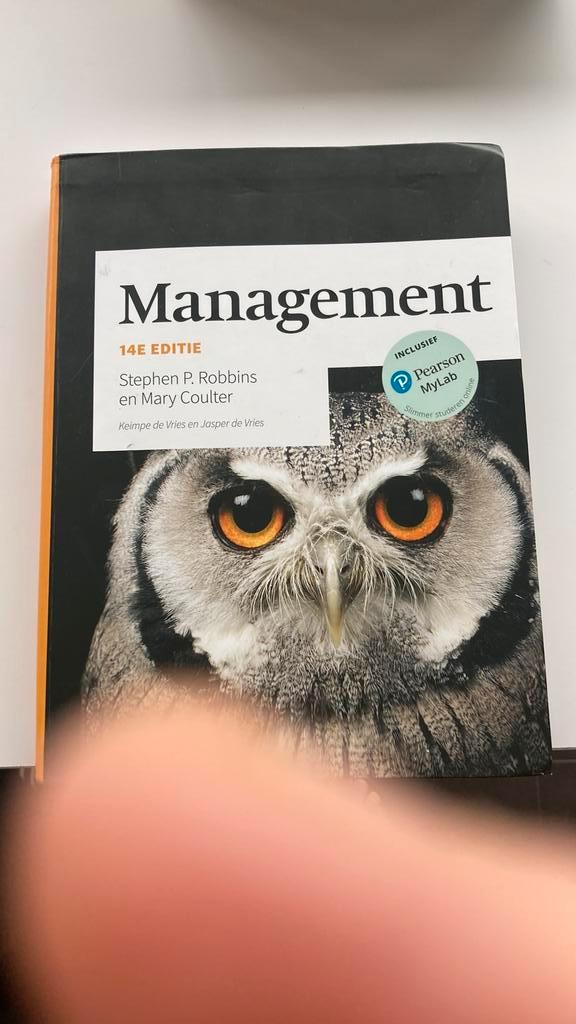 Stephen P. Robbins - Management, Boeken, Schoolboeken, Nederlands, Ophalen of Verzenden