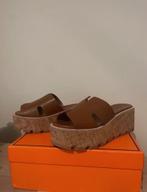 Hèrmes platform sandalen maat 39, Kleding | Dames, Schoenen, Ophalen, Bruin, Sandalen of Muiltjes, Zo goed als nieuw