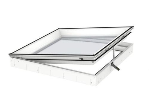 Velux platdak raam electrisch, Doe-het-zelf en Bouw, Glas en Ramen, Nieuw, Dakraam, Minder dan 80 cm, Minder dan 80 cm, Dubbelglas