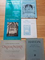 partij Orgelwerken, Händel, Haydn,..., Musique & Instruments, Partitions, Enlèvement, Utilisé