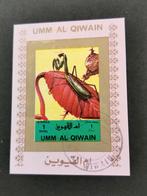 Umm al-Qiwain 1972 - insectes, mante religieuse, Enlèvement ou Envoi, Affranchi, Moyen-Orient