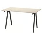Bureau IKEA TROTTEN 14080 (beige/anthracite), Enlèvement, Utilisé, Bureau