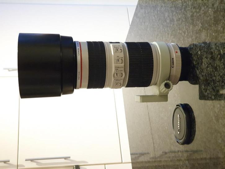 Zeer scherpe Canon lens EF 70-200 F4 L IS met stabilisator, Audio, Tv en Foto, Foto | Lenzen en Objectieven, Gebruikt, Zoom, Ophalen of Verzenden