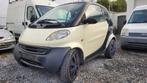 smart benzine 77000km AUTOMAAT wordt GKEURD 2001, Auto's, Smart, Automaat, Zwart, 33 kW, Wit