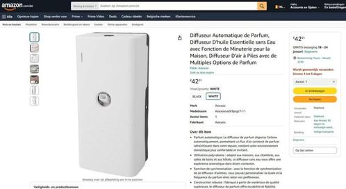 Essentiële Olie Geur Diffuser Automatische Aromatherapie Di, Sport en Fitness, Gezondheidsproducten en Wellness, Gebruikt, Ophalen of Verzenden