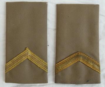 Rang Onderscheiding Regenjas, Sergeant, KL, jaren'60/'70.(1)