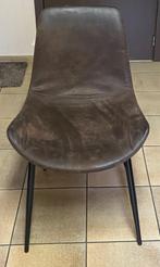 set van 4 bruine stoelen, Huis en Inrichting, Stoelen, Ophalen, Gebruikt, Bruin