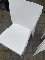 Uitstekende witte stoelen - super kwalieteit ( 8 x ), Ophalen, Zo goed als nieuw