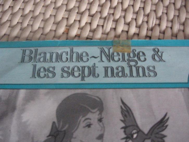 4 45' Vintage 87' schijven voor kinderen: - Snow White & L, Antiek en Kunst, Curiosa en Brocante, Ophalen of Verzenden