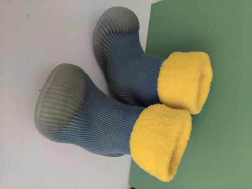 Babyslofjes antislip 18,5/19,5, Kinderen en Baby's, Babykleding | Schoentjes en Sokjes, Zo goed als nieuw, Jongetje of Meisje