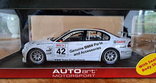 BMW 320i WTCC 2005 #42 Jörg Muller Autoart, Hobby en Vrije tijd, Modelauto's | 1:18, Nieuw, Auto, Autoart, Ophalen of Verzenden