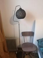 2 lampadaires avec chaises, Comme neuf, Enlèvement ou Envoi