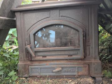 poele a bois/charbon, Enlèvement, Utilisé, Bois, Poêle à charbon
