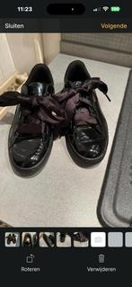 Zwarte laklederen sneakers Puma, Kleding | Dames, Schoenen, Ophalen, Zo goed als nieuw, Sneakers