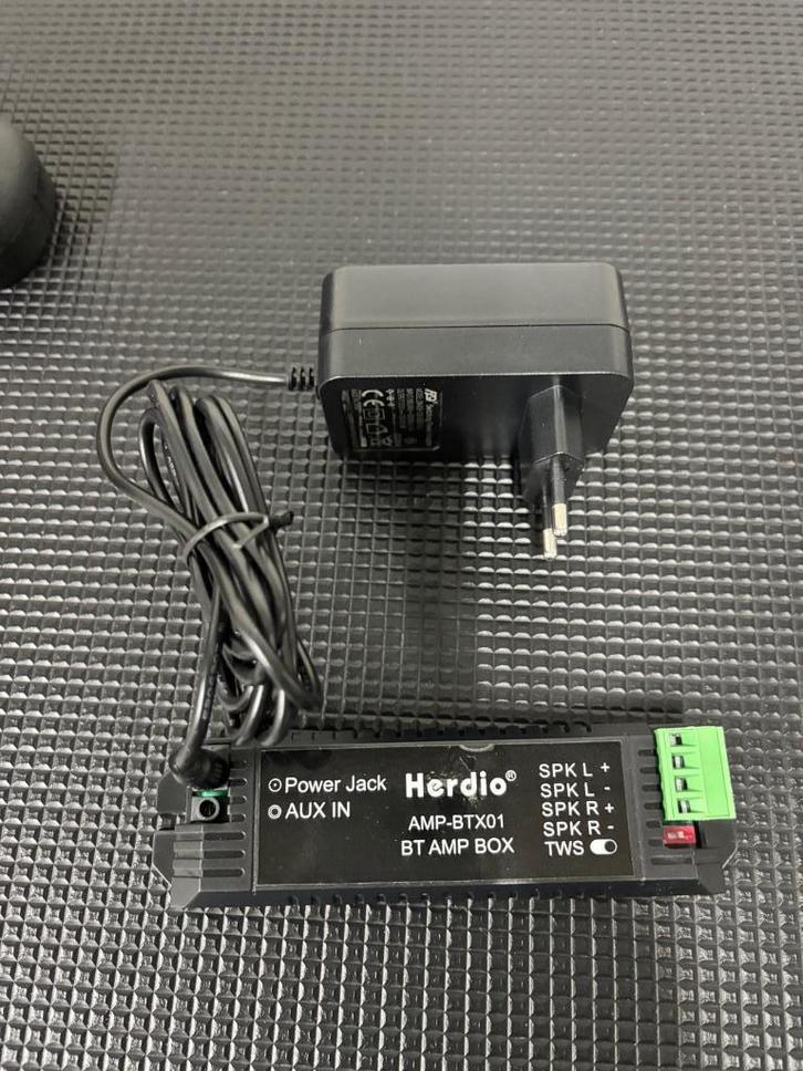 Herdio 2-kanalen bluetooth audioversterker, Audio, Tv en Foto, Versterkers en Ontvangers, Nieuw, Stereo, Minder dan 60 watt, Overige merken