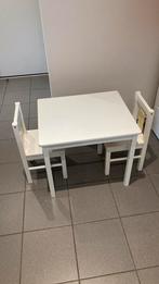 Tafeltje + 2 stoeltjes ikea 2x een set., Kinderen en Baby's, Kinderkamer | Tafels en Stoelen, Ophalen, Zo goed als nieuw, Tafel(s)