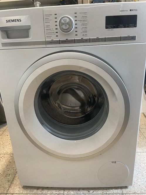 Siemens wasmachine IQ700, topstaat alle opties, Electroménager, Lave-linge, Utilisé, Chargeur frontal, 8 à 10 kg, 85 à 90 cm, 1600 tours ou plus