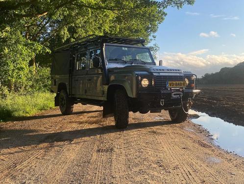 Land Rover Defender 130 2.2 Td4, Auto's, Land Rover, Particulier, Achteruitrijcamera, Defender, Grijs, Onderhoudsboekje, Ophalen